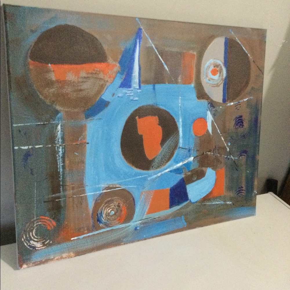 Original abstract Painting 16x20